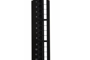 Rexant Патч-панель настенная, 12 портов RJ-45, категория 5е