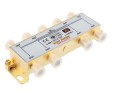 Rexant Делитель ТВ х 8 + 9шт. F BOX 5-1000 МГц Gold