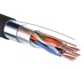 Proconnect Кабель витая пара FTP 4PR, 24AWG, CCA (Алюминий, плакированный медью), CAT5e, PVC, наружный, черный